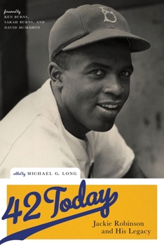 Paperback 42 Today: Jackie Robinson and His Legacy Book