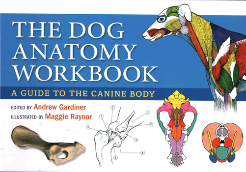 Spiral-bound Dog Anatomy Workbook: A Guide to the Canine Body Book