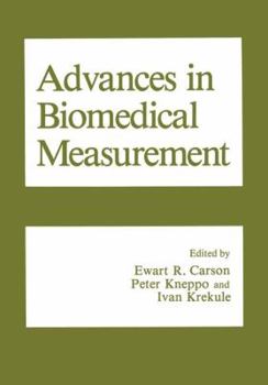 Paperback Advances in Biomedical Measurement Book