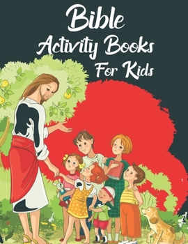 Paperback Bible Activity Books For Kids: A Fun Kids Workbook Game For Number by Coloring Activity Book