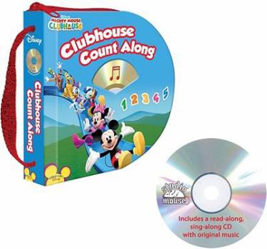 Paperback Mickey Mouse Clubhouse: Clubhouse Count Along Book