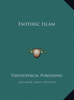 Hardcover Esoteric Islam Book