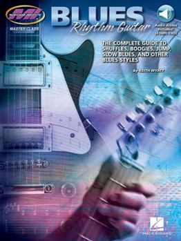 Paperback Blues Rhythm Guitar Book/Online Audio [With CD] Book