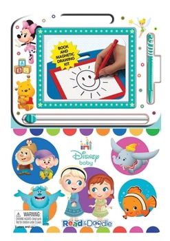 Phidal - Disney Baby Learning Series - learn to write with magnetic drawing pad, doodle pad for Kids and Children Learning Fun