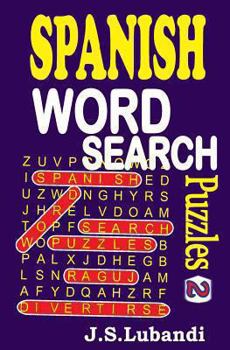 Paperback Spanish Word Search Puzzles [Spanish] Book