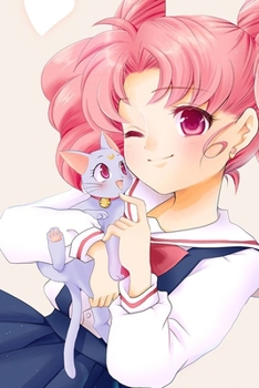 Journal: Sailor Moon Soft Glossy Cover Journal Lined Pages Book 6 x 9 Inches 110 Pages