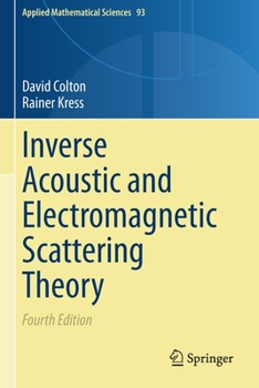 Paperback Inverse Acoustic and Electromagnetic Scattering Theory Book