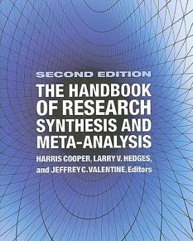 Hardcover The Handbook of Research Synthesis and Meta-Analysis Book