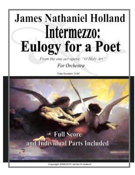 Paperback Intermezzo: Eulogy for a Poet: Memorial Music Full Score and Parts Book