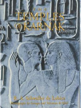 Hardcover The Temples of Karnak Book