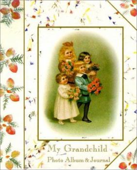 Hardcover My Grandchild: Photo Album & Journal Book