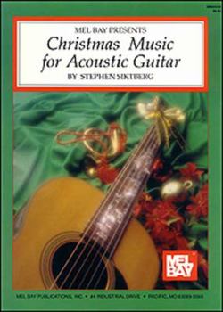 Spiral-bound Christmas Music for Acoustic Guitar Book