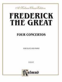 Paperback Four Concertos for Flute and Piano Book