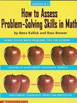 Paperback Assessing Math Problem-Solving Skills Book