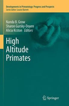 Paperback High Altitude Primates Book