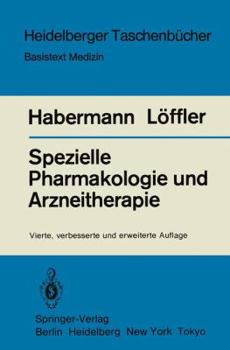 Paperback Spezielle Pharmakologie Und Arzneitherapie [German] Book