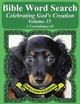 Paperback Bible Word Search Celebrating God's Creation Volume 35: 1 Corinthians #2 Extra Large Print Book