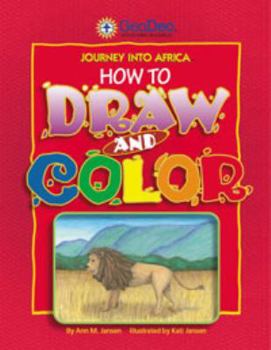 Paperback Journey Into Africa How to Draw and Color Book