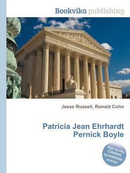 Paperback Patricia Jean Ehrhardt Pernick Boyle Book