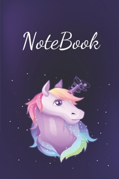 Paperback Notebook: Unicorn Notebook - Size 6" x 9", 100 Pages - Trend and Original - Convenient to rate Ideas Book