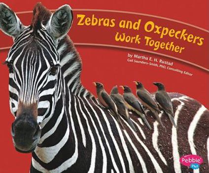 Hardcover Zebras and Oxpeckers Work Together Book