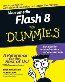 Paperback Macromedia Flash 8 for Dummies Book
