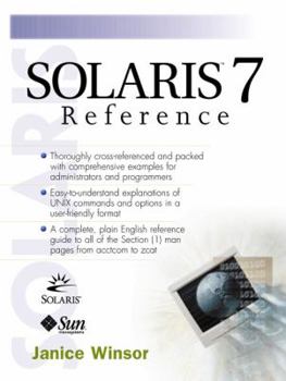 Paperback Solaris 7 Reference Book