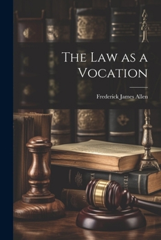 Paperback The Law as a Vocation Book