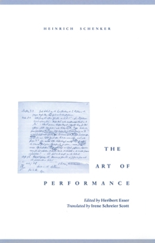 Hardcover The Art of Performance Book