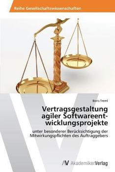 Paperback Vertragsgestaltung agiler Softwareent-wicklungsprojekte [German] Book