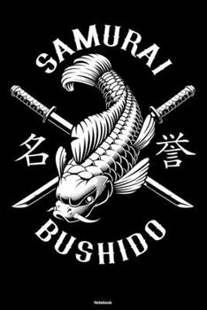 Samurai Bushido Notebook: Koi Carp Fish Journal Japan Oriental Composition Book Zen Koi Pond Gift