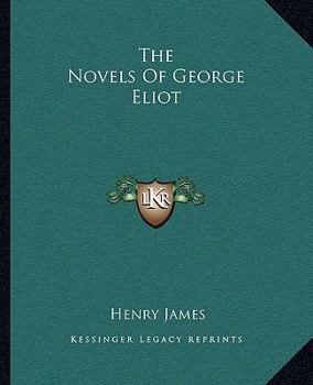 Paperback The Novels Of George Eliot Book