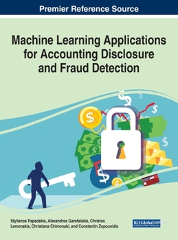 Hardcover Machine Learning Applications for Accounting Disclosure and Fraud Detection Book