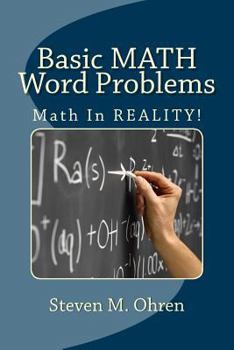 Paperback Basic Math Word Problems Book