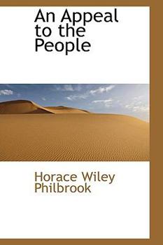 Paperback An Appeal to the People Book