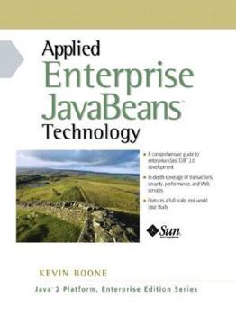 Paperback Applied Enterprise JavaBeans Technology Book