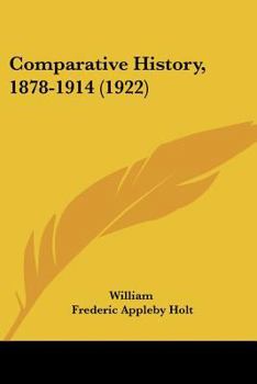 Paperback Comparative History, 1878-1914 (1922) Book