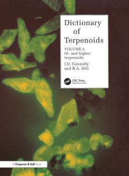 Hardcover Dictionary of Terpenoids Book
