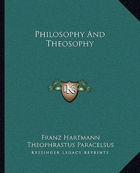 Philosophy And Theosophy