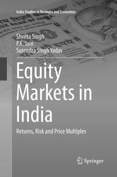 Paperback Equity Markets in India: Returns, Risk and Price Multiples Book