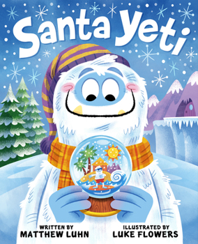 Hardcover Santa Yeti Book