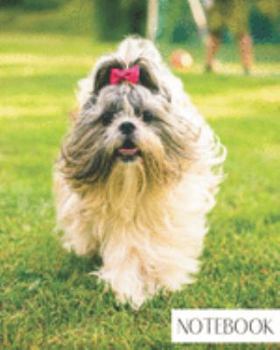 Notebook: Large College Ruled Notebook for Everyday Use Shih Tzu Dog
