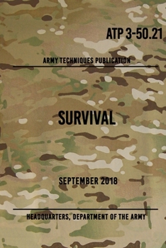 Paperback ATP 3-50.21 Survival: September 2018 Book