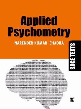 Paperback Applied Psychometry Book
