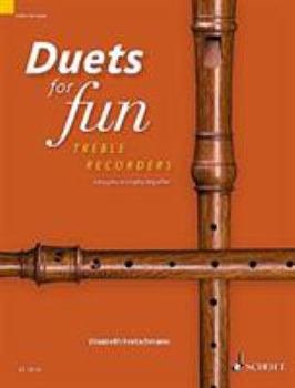 Paperback Duets for Fun: Easy Pieces to Play Together 2 Treble Recorders Book