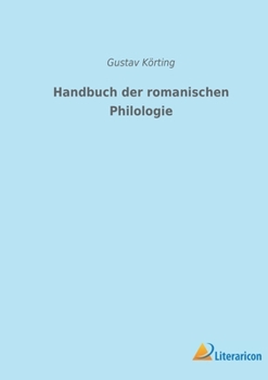 Paperback Handbuch der romanischen Philologie [German] Book