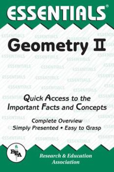 Paperback Geometry II Essentials Book