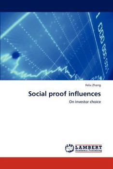 Paperback Social proof influences Book