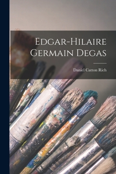 Paperback Edgar-Hilaire Germain Degas Book