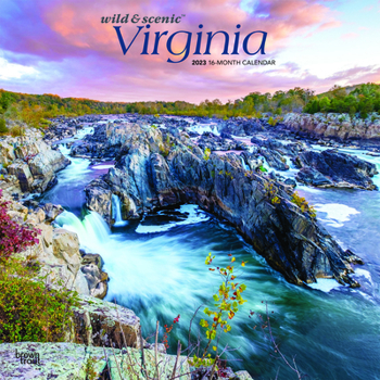 Calendar Virginia Wild & Scenic 2023 Square Book